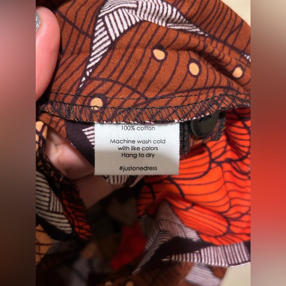 NWT ZURI Kenya Just One Dress Cotton Button Down - Picture 7 of 7